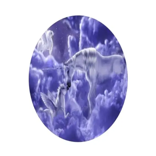 Unicorn #2 Edible Icing Image (8" Round) {1}