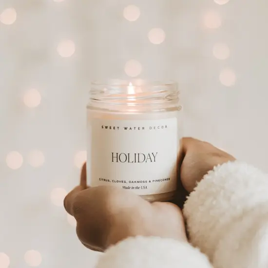 HOLIDAY SOY CANDLE {5}