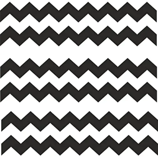 Black Chevron border Strips Edible Cake border 3 Strips {1}
