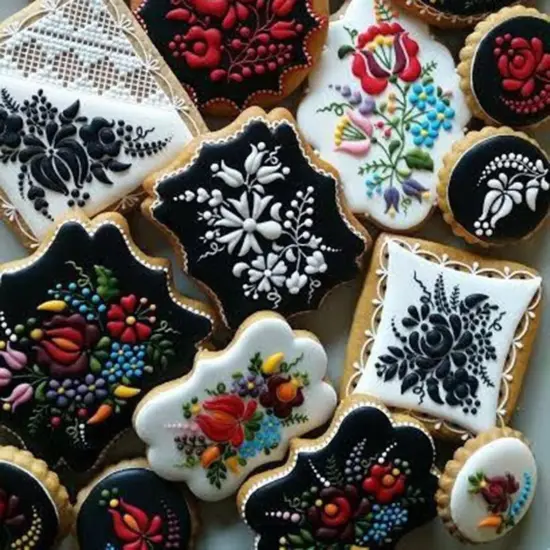 Style 2 Plaque Frame Cookie Cutter 4Pcs {2}