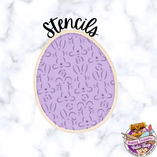 Rabbit Easter Stencils {1}