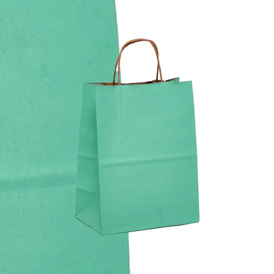 Sturdy Kraft Tinted Shopping Bag 16" x 6" x 12" {5}