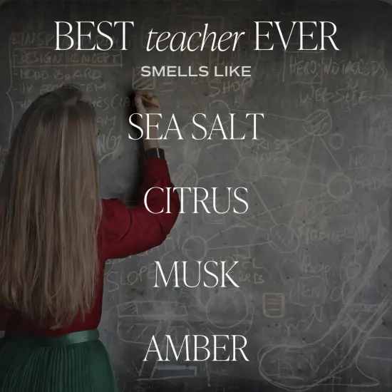 BEST TEACHER EVER SOY CANDLE {2}