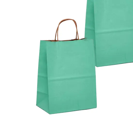 High-Quality Kraft Tinted Paper Bag 5.5" x 3.25" x 13" {5}