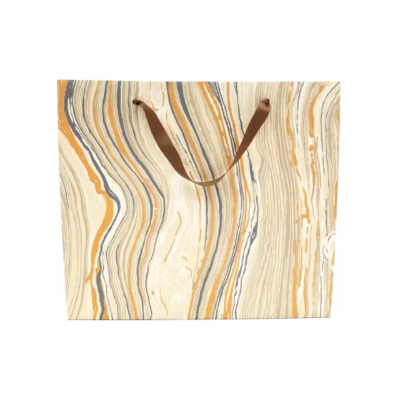 Jumbo Gift Bags 14" X 16" - Pack of 5 by ExpoBazaar Brown {2}