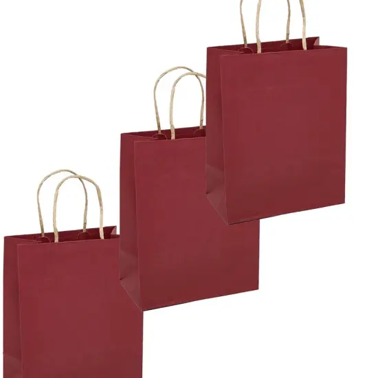 Roomy Kraft Tinted Color Shopping Bag 16" x 6" x 12" {2}