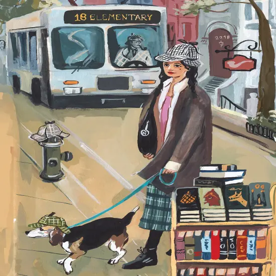 New York Puzzle Company Sherlock Hound 1000 Piece Piece Jigsaw Puzzle {3}