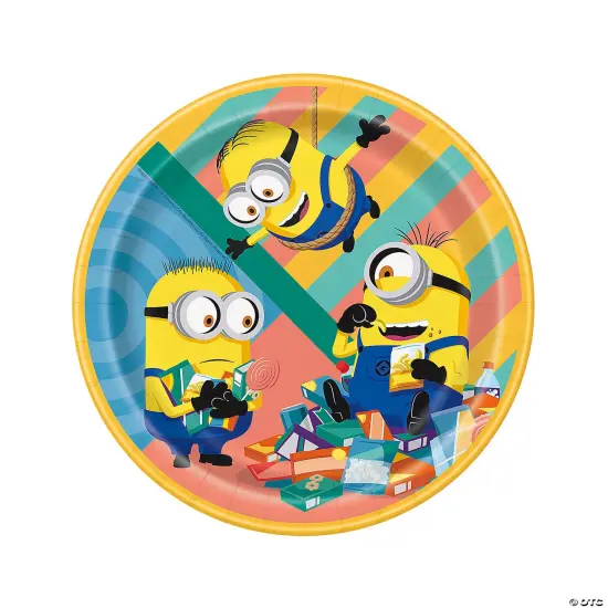 Despicable Me 9" Plates 8ct {1}