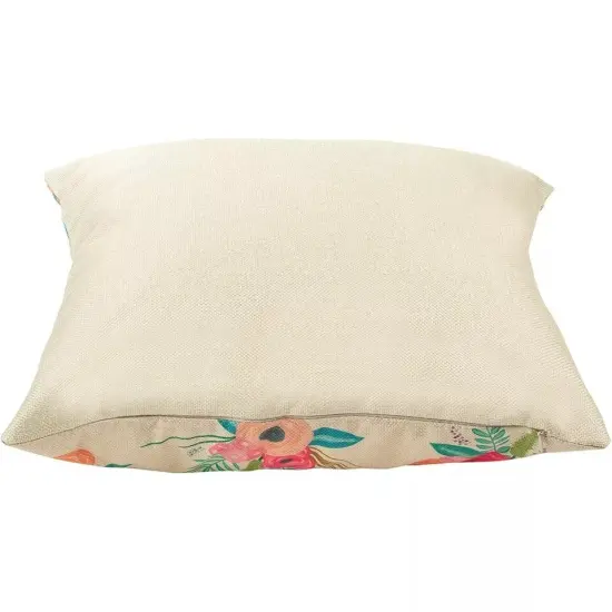 4x Easter Bunny Hello Spring Throw Pillow Covers Cushion Cases 4 Designs, 17" {2}