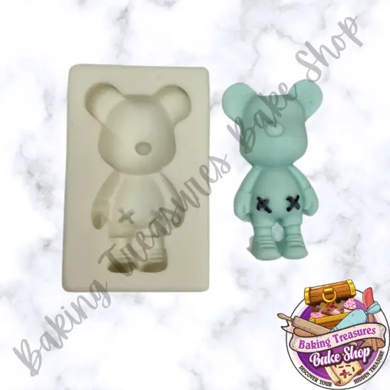 DJ Bear Silicone mold {2}