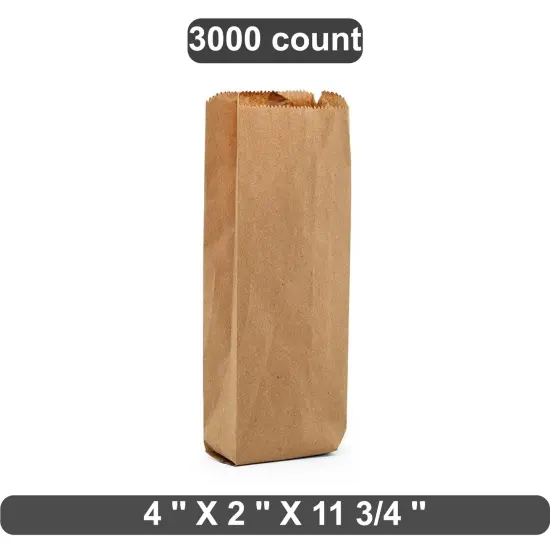 Compact Liquor Bag 4" x 2" x 11 3/4" {1}