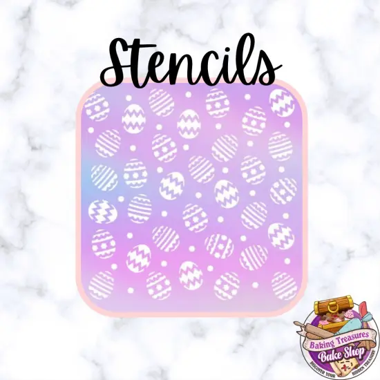 Easter Eggs Stencils {2}