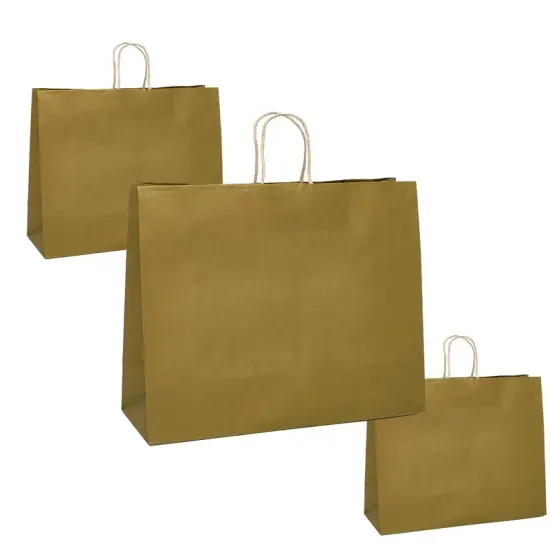 Metallic Shopping Bag Extra Large 16" x 6" x 18 1/2" {2}