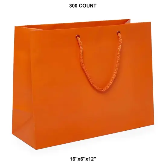 Luxury Matte Euro Tote 16" x 6" x 12" {1}