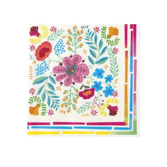 BOHO FLORAL NAPKINS {1}