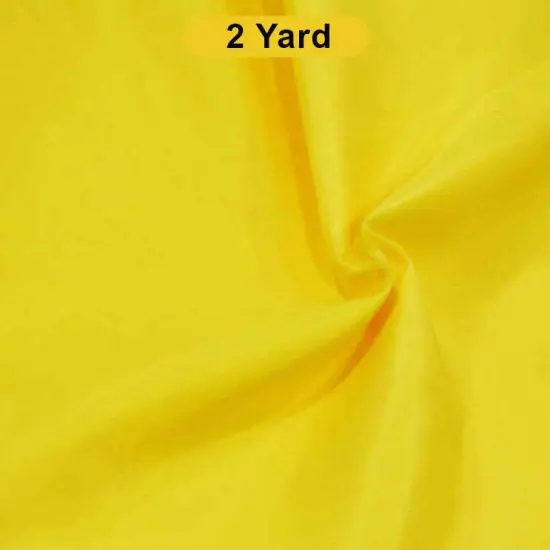 Versatile Polyester Lining Fabric Ideal for Apparel Tents & Decor Yellow {1}