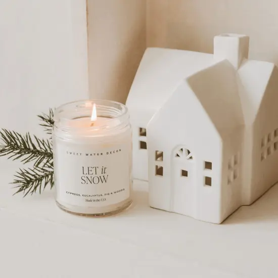 LET IT SNOW SOY CANDLE {3}