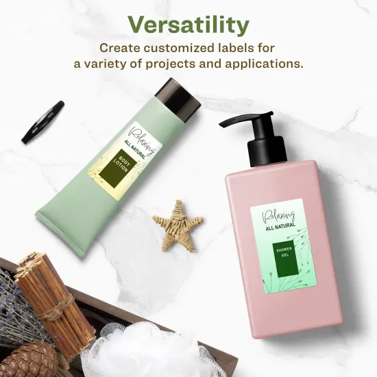 Avery Recycled Matte White Labels,4" x 3" Rectangle {4}