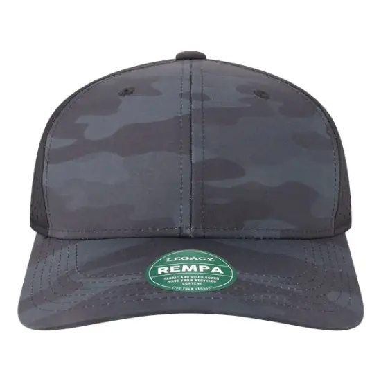 LEGACY&reg; Reclaim Mid-Pro Adjustable Cap Blue Camo/ Black {6}