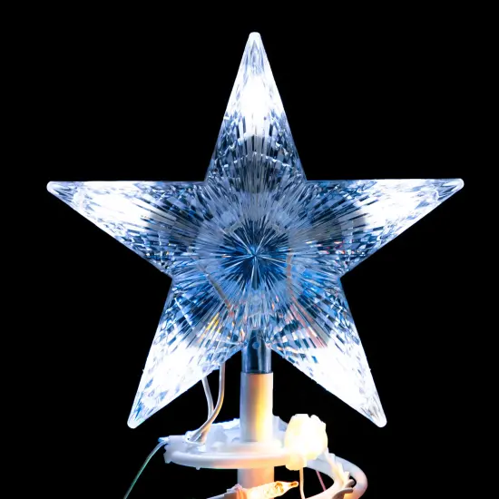 Northlight LED Lighted Spiral Cone Trees Outdoor Christmas Decorations - Multicolor - Set of 2 {5}