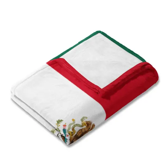 Country Flag Silk Touch Throw Blanket Mexico {4}