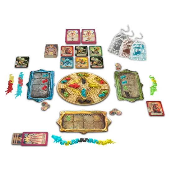 Synapses Games: Coatl, Strategy Board Game, Play in Solo Mode, Or With Up to 4 Players, 30 to 60 Minute Play Time, For Ages 10 and up {4}