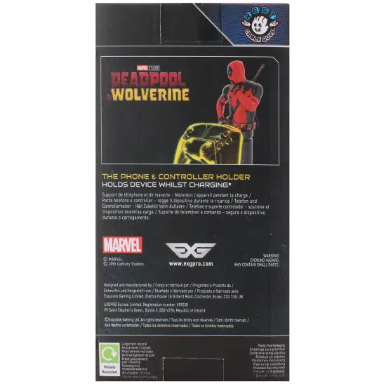 Exquisite Gaming: Marvel: Deadpool 3 - R.E.S.T Controller & Phone Holder, Cable Guys, Collectible Device & Gaming Stand, Officially Licensed Figure {7}