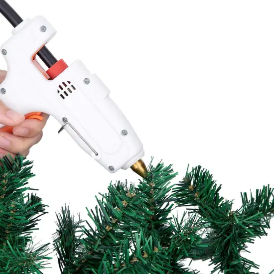 20 Pcs 11mm x 200mm (0.43Inch x 8Inch) Adhesive Glue Sticks Hot Glue Sticks Black for Car Audio Craft General Purpose {3}