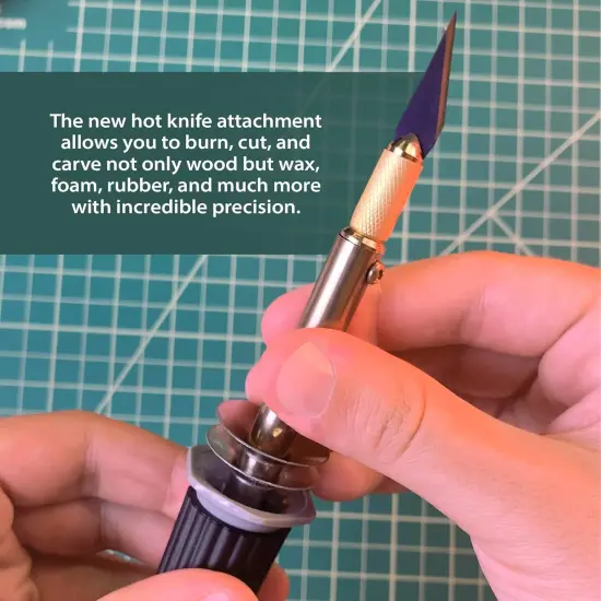 Wood Burning Tool, Wood Burning Kit with Pen, 14 Tool Tips & 2 Hot Knife Tips {4}