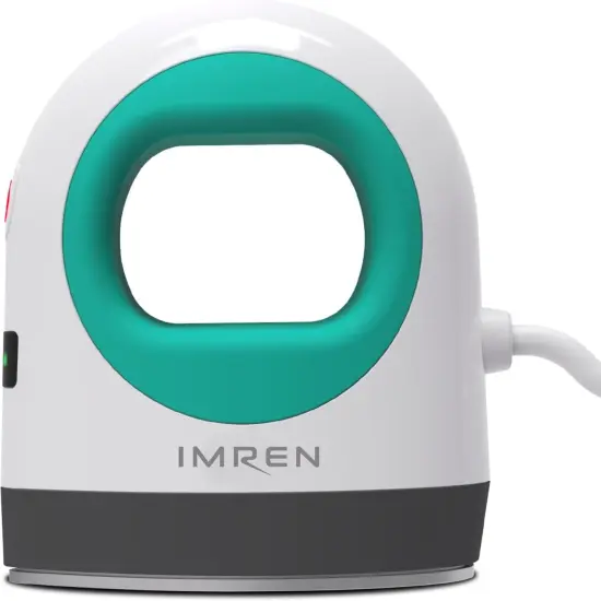 Mini Heat Press, Small Heat Press with 4.33'' *2.67'' Ceramic-Coated Heat Plate for Small Objects Like Shoes, Stuffed Animals, Hat & T-Shirt,3 Heating Levels Mini Heat Press Machine, Green {1}