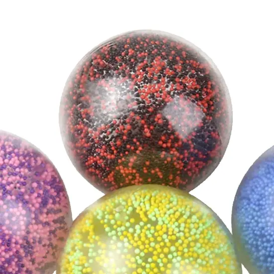 Confetti Squish Balls 4 Inch Diameter {4}
