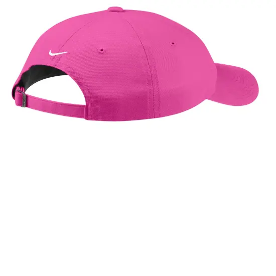 Nike&reg; Unstructured Cotton/Poly Twill Cap Vivid Pink {2}
