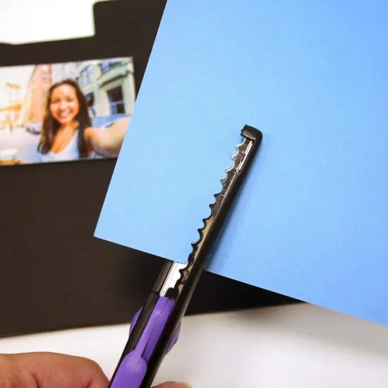 6 Colorful Decorative Edge Craft Scissor Set for Kodak, Lifeprint, Polaroid, HP, Canon, Fujifilm Photo Projects {3}