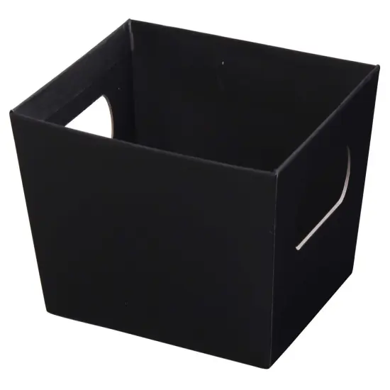 Pack/3: Black Baskety Tray - 14 x 9 x 6" {2}