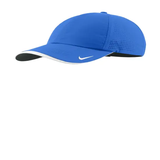 Nike&reg; Dri FIT Perforated Performance Cap G Royal White {1}