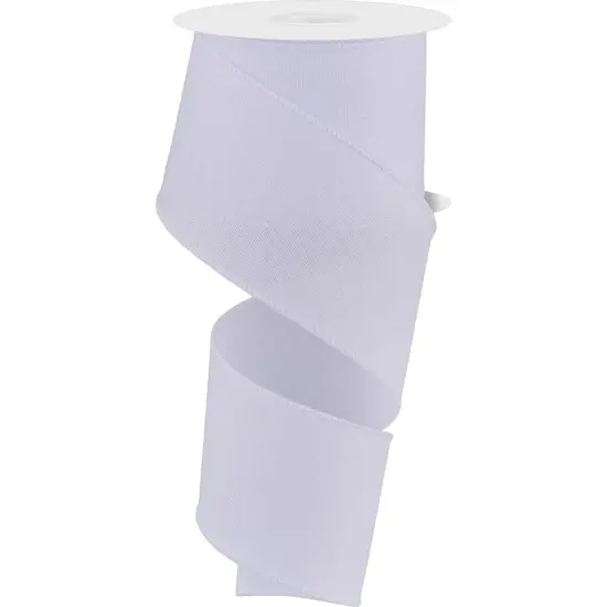 2.5" Crystal Shine Ribbon: White (10 Yards) {1}