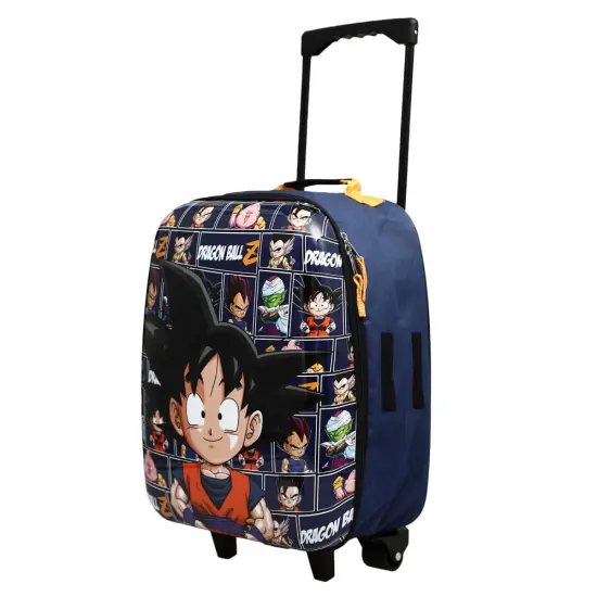 Dragon Ball Z Kids Goku ABS Shell Collapsible Wheeled Luggage for boys {3}