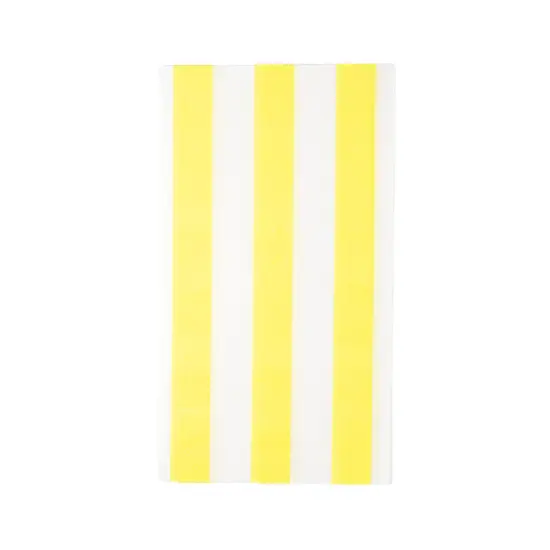 SOLEIL YELLOW SIGNATURE CABANA STRIPE GUEST TOWELS {1}