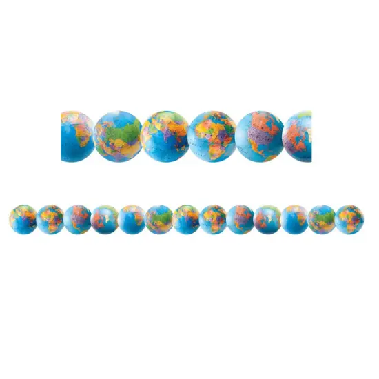 Globes Border, 12 Strips/36 Feet {1}