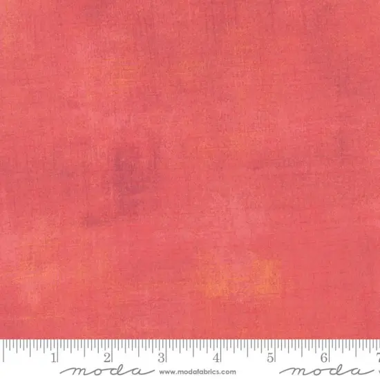 Pink Grunge Basics Salmon 44"/45" Per Yard {1}
