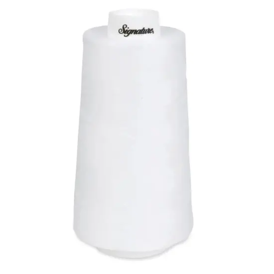001 White Signature Cotton Thread {1}