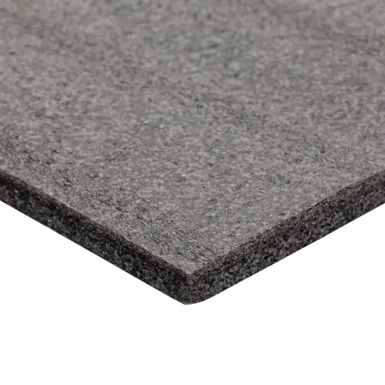 2-Pack Packing Foam Sheets - 16x12x0.5 Customizable Polyethylene Insert Pads for Tool Case Cushioning, Crafts Black {4}