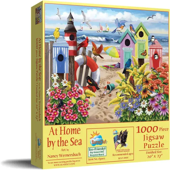 Sunsout At Home by the Sea pc 1000 pc Jigsaw Puzzle 63002 {3}