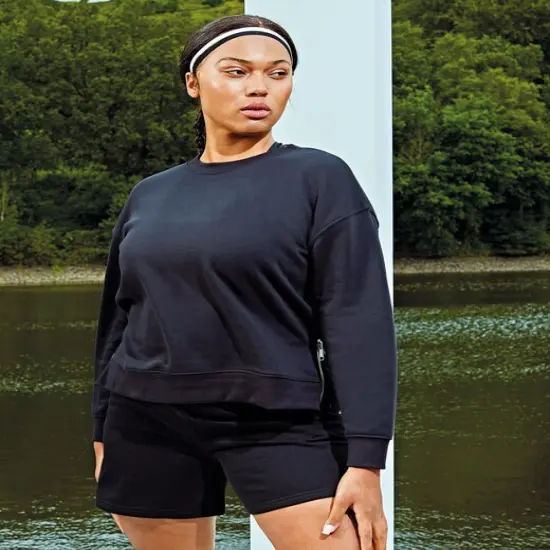 TriDri&reg; Ladies Billie Side-Zip Sweatshirt NUDE {3}