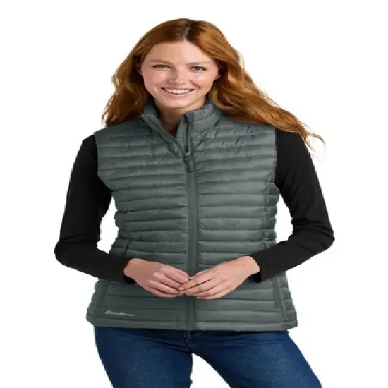 Eddie Bauer&reg; Women&rsquo;s Packable Quilted Vest Adriatic Blue {3}