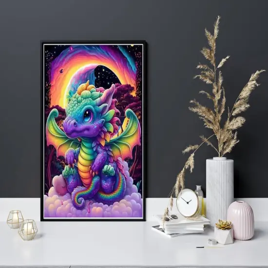Dragon Diamond Painting Kits for Adults - 12x16 Inch {3}
