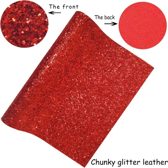 Sparkly Red Chunky Glitter {3}