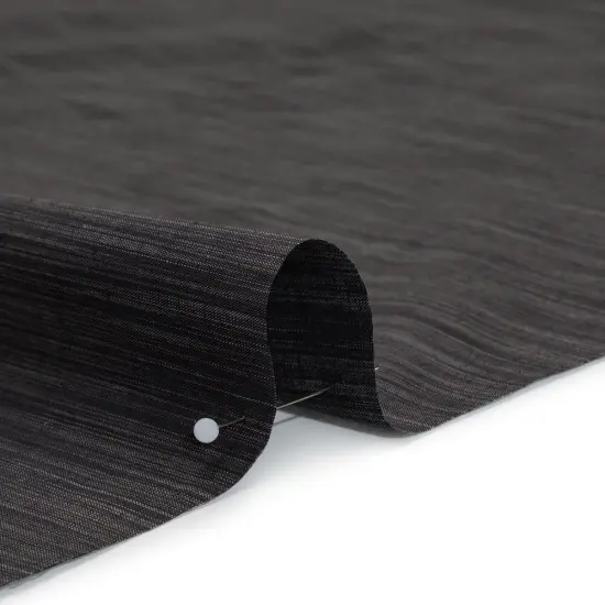 1 Yard Soot Striated Cotton Quilting Fabric Charcoal Black Gradient, 43 Inches Width {3}