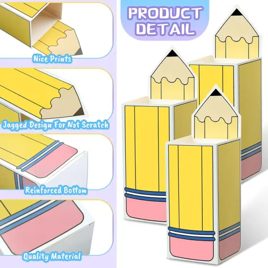 50 Pcs Pencil Gift Boxes Back to School {2}