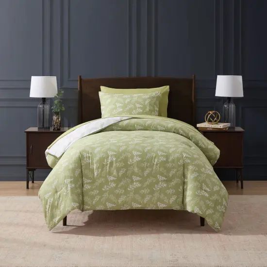 CraftBud 7 Pc BotanicalComforter Sets with Sheets {3}